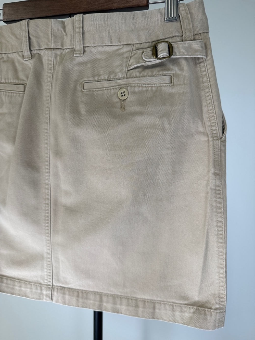 Ralph Lauren Sport Khaki Cotton Skirt | Size 4 - Picture 6 of 10